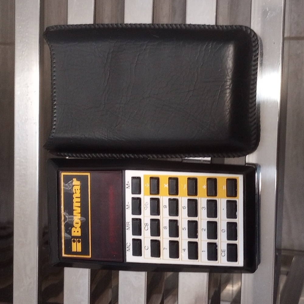 Vintage calculator Bowmar MM5
